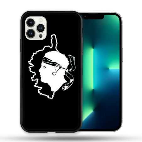 Coque Compatible Magsafe Pour Apple Iphone 13 PRO Voyage Corse Noir