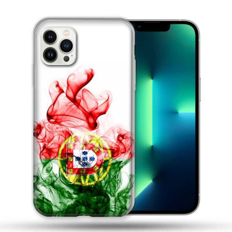 Coque Compatible Magsafe Pour Apple Iphone 13 PRO Voyage Portugal Flamme