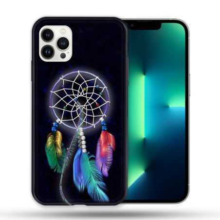 Coque Compatible Magsafe Pour Apple Iphone 13 PRO Zen Attrape Reve Multicolore