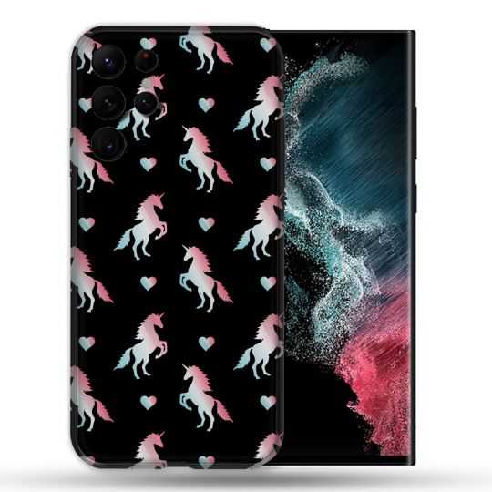 Coque compatible Magsafe Pour Samsung Galaxy S22 Ultra Fantastique Licorne Pattern