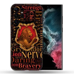 Coque compatible Magsafe Pour Samsung Galaxy S22 Ultra Harry Potter Griffondor