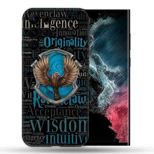 Coque compatible Magsafe Pour Samsung Galaxy S22 Ultra Harry Potter Serdaigle