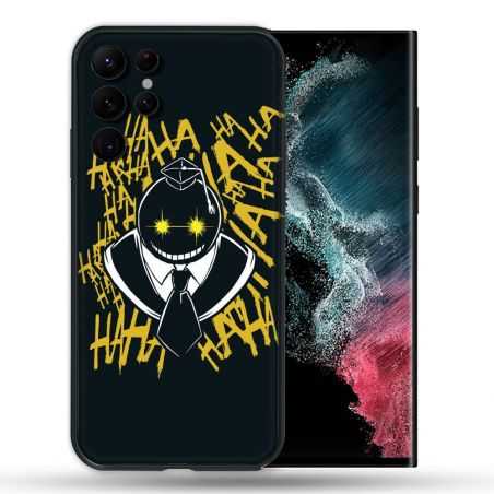 Coque compatible Magsafe Pour Samsung Galaxy S22 Ultra Manga Assassination Classroom Kuro Noir