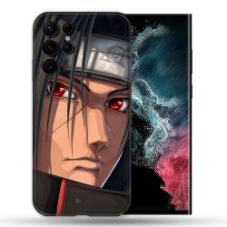 Coque compatible Magsafe Pour Samsung Galaxy S22 Ultra Manga Naruto Itachi Visage