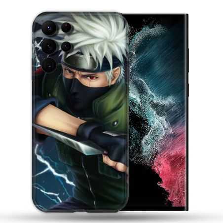 Coque compatible Magsafe Pour Samsung Galaxy S22 Ultra Manga Naruto Kakashi