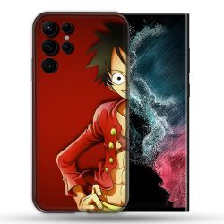 Coque compatible Magsafe Pour Samsung Galaxy S22 Ultra Manga One Piece Luffy