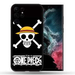 Coque compatible Magsafe Pour Samsung Galaxy S22 Ultra Manga One Piece Tete de Mort