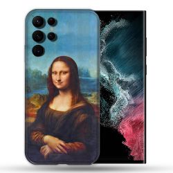 Coque compatible Magsafe Pour Samsung Galaxy S22 Ultra Peinture Joconde