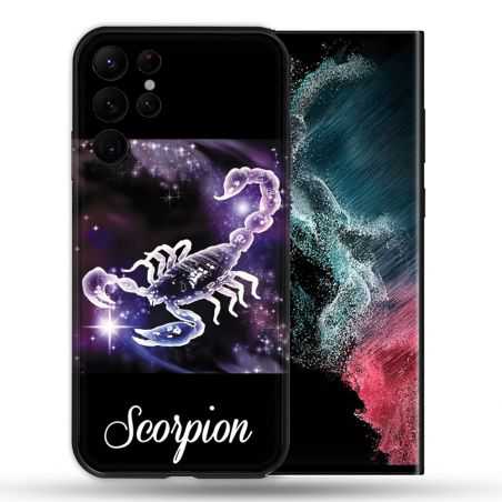 Coque compatible Magsafe Pour Samsung Galaxy S22 Ultra Signe Zodiaque 2 Scorpion