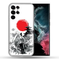 Coque compatible Magsafe Pour Samsung Galaxy S22 Ultra Voyage Japon Femme