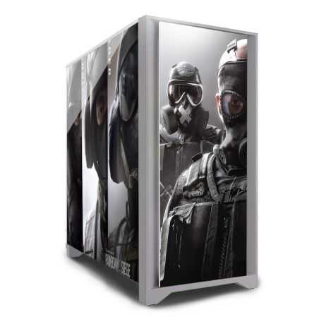 Boitier PC / Boitier Ordinateur CORSAIR ICUE 4000X RGB TEMPERED WHITE Personnalise Customise