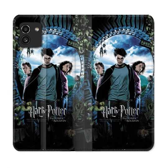 Housse Cuir Portefeuille pour Samsung Galaxy A03 Harry Potter Azkaban