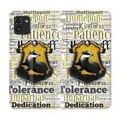 Housse Cuir Portefeuille pour Samsung Galaxy A03 Harry Potter Poursouffle