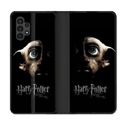 Housse Cuir Portefeuille pour Samsung Galaxy A13 4G Harry Potter Hollows Dobby