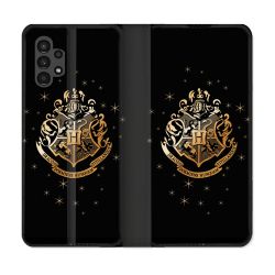Housse Cuir Portefeuille pour Samsung Galaxy A13 4G Harry Potter Poudlard