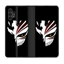 Housse Cuir Portefeuille pour Samsung Galaxy A13 4G Manga Bleach Masque