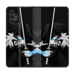 Housse Cuir Portefeuille pour Samsung Galaxy A13 4G Manga Boruto Epée