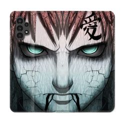Housse Cuir Portefeuille pour Samsung Galaxy A13 4G Manga Naruto Gaara