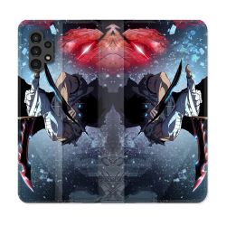 Housse Cuir Portefeuille pour Samsung Galaxy A13 4G Manga Solo Leveling Sung Epee