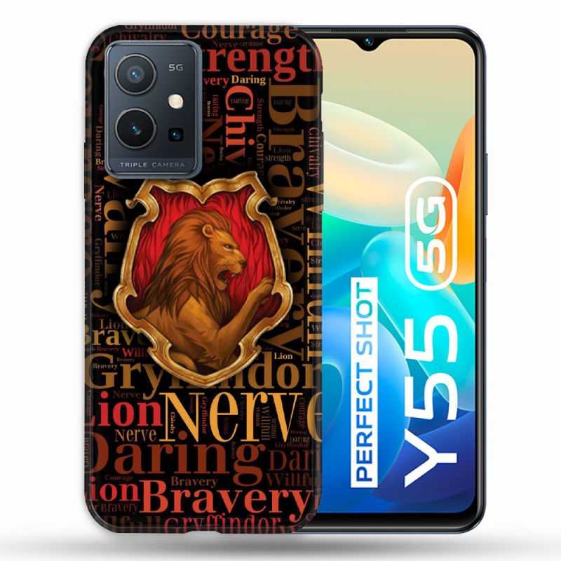 Coque Pour Vivo Y55 5G Harry Potter Griffondor