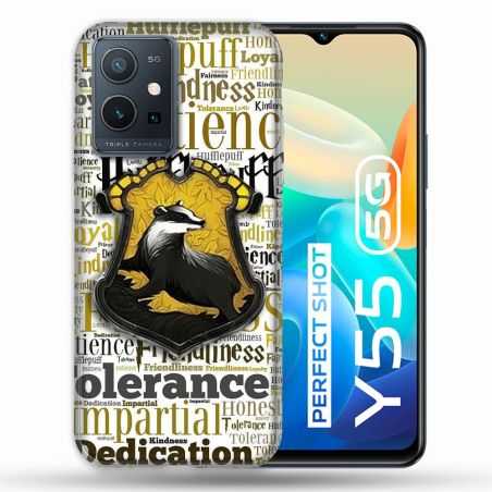 Coque Pour Vivo Y55 5G Harry Potter Poursouffle