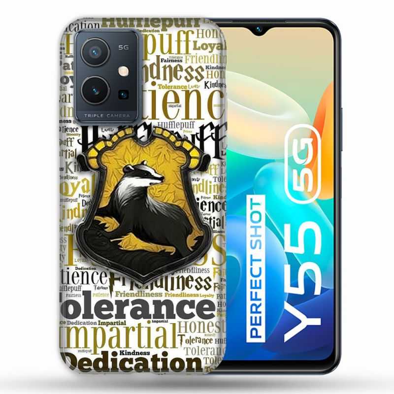 Coque Pour Vivo Y55 5G Harry Potter Poursouffle