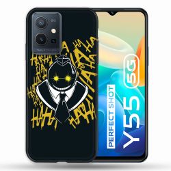 Coque Pour Vivo Y55 5G Manga Assassination Classroom Kuro Noir