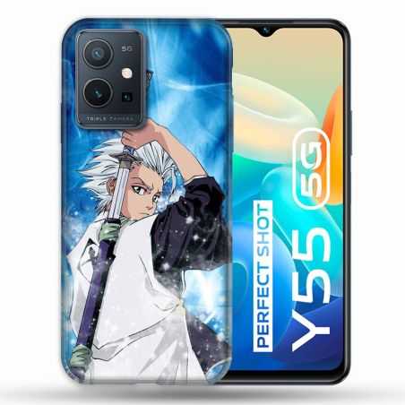 Coque Pour Vivo Y55 5G Manga Bleach Hitsugaya