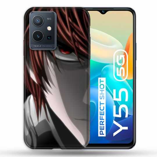 Coque Pour Vivo Y55 5G Manga Death Note Kira