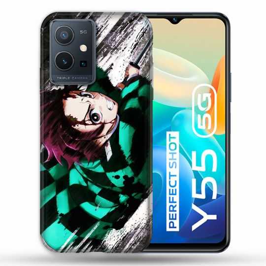 Custodia Per Vivo Y55 5G Tema One Piece Chopper - Protezione Ibrida Con Design Manga - Foto 10