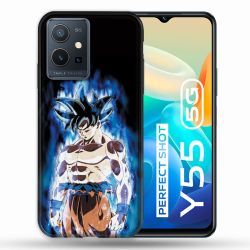 Coque Pour Vivo Y55 5G Manga Dragon Ball Sangoku Noir