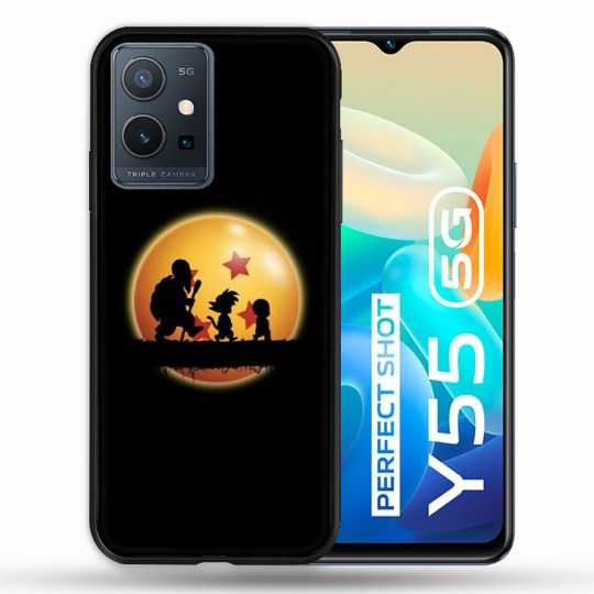 Coque Pour Vivo Y55 5G Manga Dragon Ball Vintage