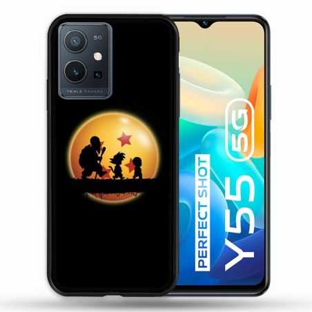 Coque Pour Vivo Y55 5G Manga Dragon Ball Vintage
