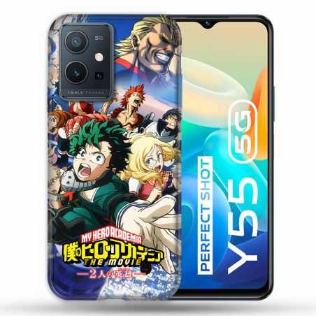 Coque Pour Vivo Y55 5G Manga My Hero Academia Affiche