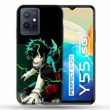 Coque Pour Vivo Y55 5G Manga My Hero Academia Deku
