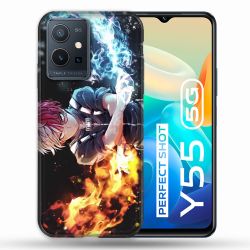 Coque Pour Vivo Y55 5G Manga My Hero Academia Shoto