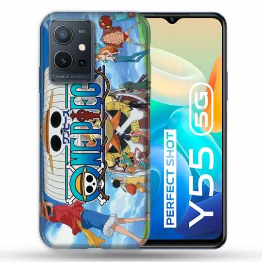 Coque Pour Vivo Y55 5G Manga One Piece Sunny