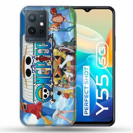 Coque Pour Vivo Y55 5G Manga One Piece Sunny