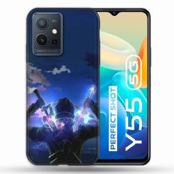 Coque Pour Vivo Y55 5G Manga SAO sword Art Online Epee