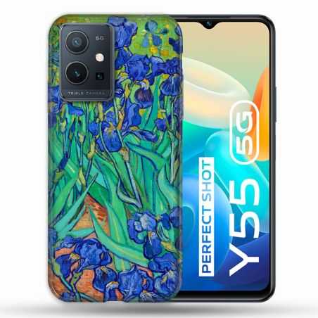 Coque Pour Vivo Y55 5G Peinture Iris