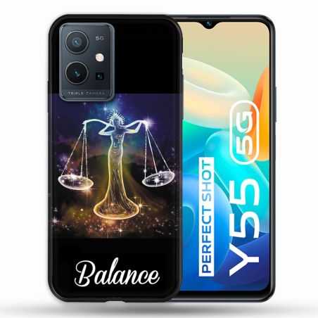Coque Pour Vivo Y55 5G Signe Zodiaque 2 Balance
