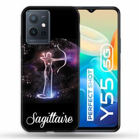 Coque Pour Vivo Y55 5G Signe Zodiaque 2 Sagittaire
