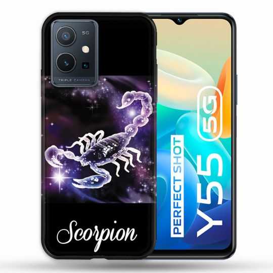 Coque Pour Vivo Y55 5G Signe Zodiaque 2 Scorpion