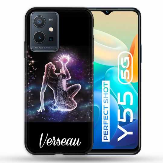 Coque Pour Vivo Y55 5G Signe Zodiaque 2 Verseau