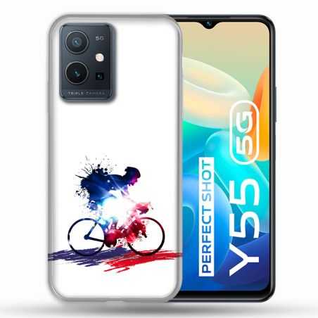 Coque Pour Vivo Y55 5G Sport Cyclisme France