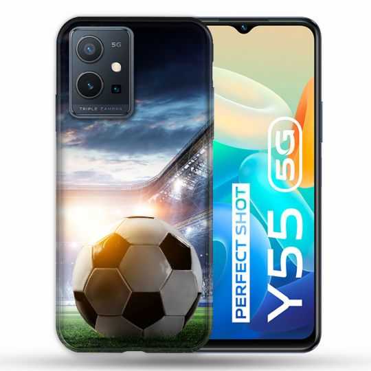 Coque Pour Vivo Y55 5G Sport Football Stade