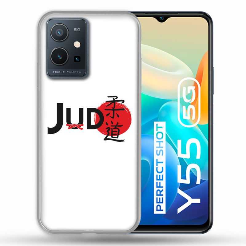 Coque Pour Vivo Y55 5G Sport Judo Logo