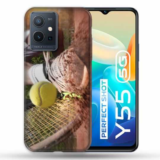 Coque Pour Vivo Y55 5G Sport Tennis Glissade