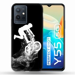 Coque Pour Vivo Y55 5G Sport VTT Noir