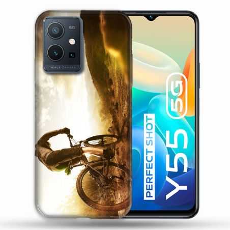 Coque Pour Vivo Y55 5G Sport VTT Soleil